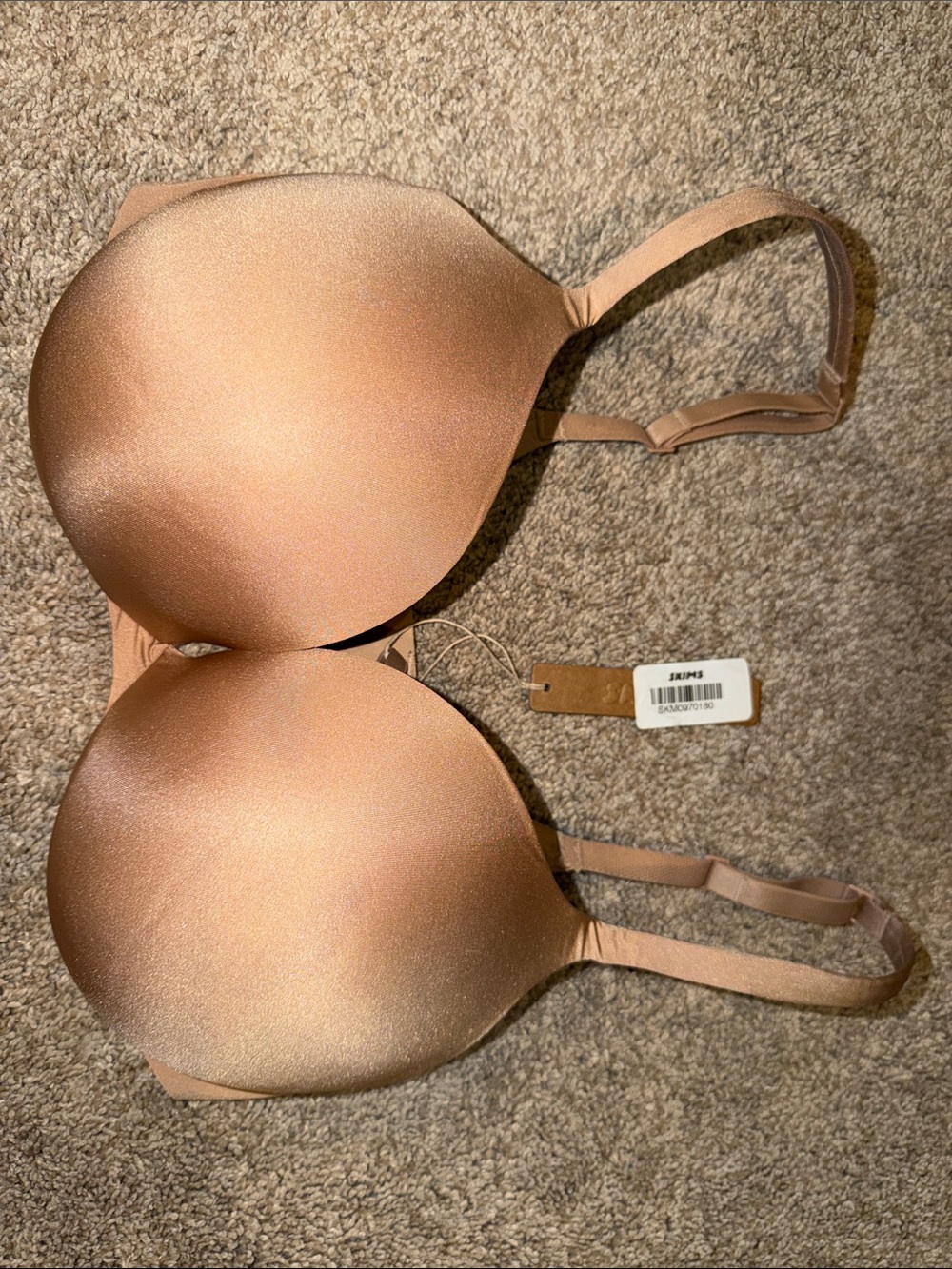 SKIMS Smooth ultimate push-up plunge bra 34DD